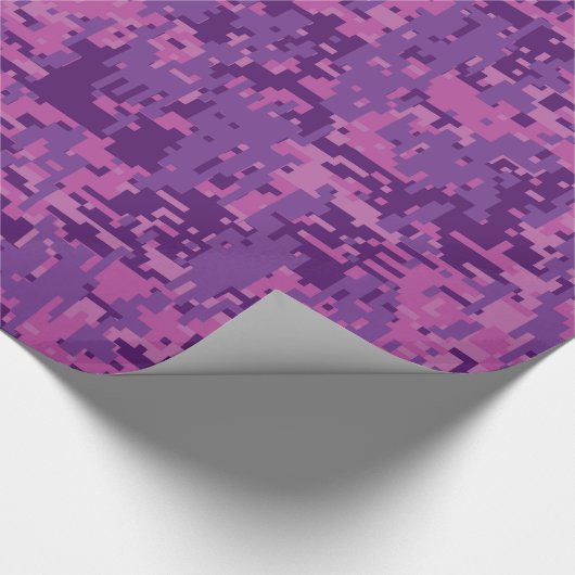Pearl like Gemini Zodiac Symbol Digital Camouflage Cadeaupapier (Hoek)