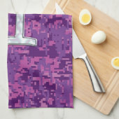 Pearl like Gemini Zodiac Symbol Digital Camouflage Theedoek (Quarter Fold)