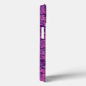 Pearl like Taurus Zodiac Sign Fuchsia Digital Camo Case-Mate iPhone Case (Achterkant / Rechts)