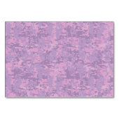 Pearl like Taurus Zodiac Sign on Pink Digital Camo Kaart (Achterkant)