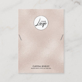 Pearl Logo Bracelet Display Card Visitekaartje