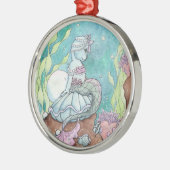 Pearl Metalen Ornament (Links)