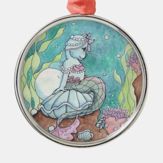 Pearl Metalen Ornament (Voorkant)