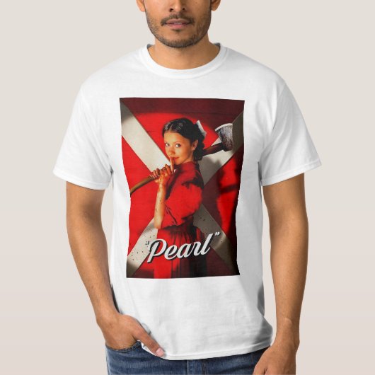 " Pearl Movie red" T-shirt (Voorkant)
