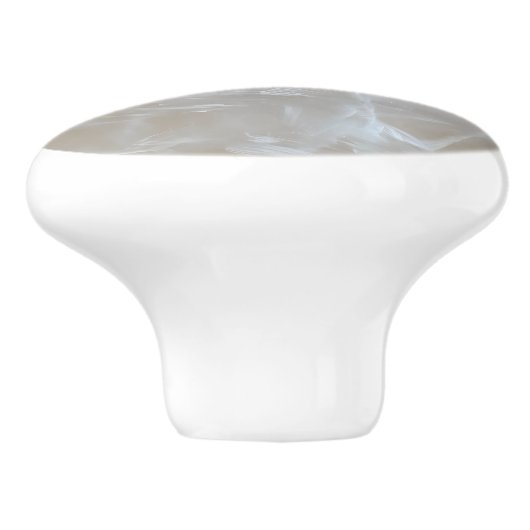 Pearl Nacre Pattern Keramische Knop (Zijkant)