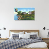 Pearl of Orr's Island Canvas Afdruk (Insitu (Slaapkamer))