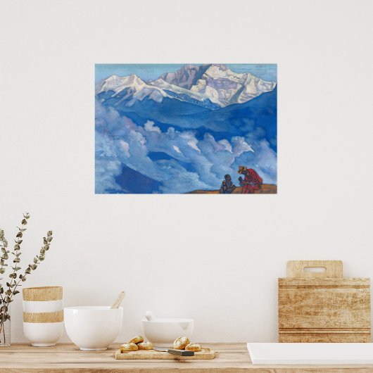 Pearl of Searching, 1924, door Nicholas Roerich Poster (Keuken)