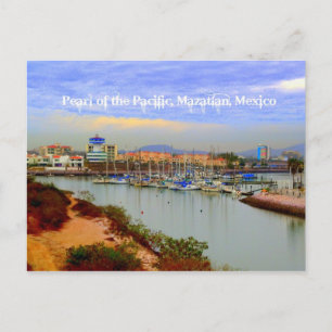 Pearl of the Pacific, Mazatlan Mexico Marina Briefkaart