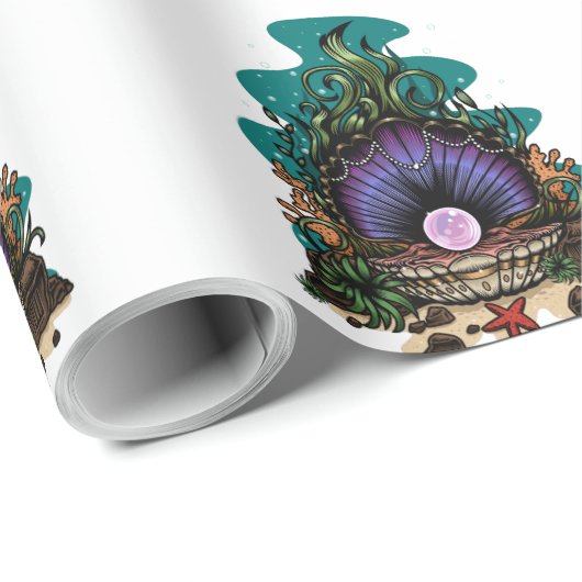 Pearl Of The Sea Cadeaupapier (Rol Hoek)