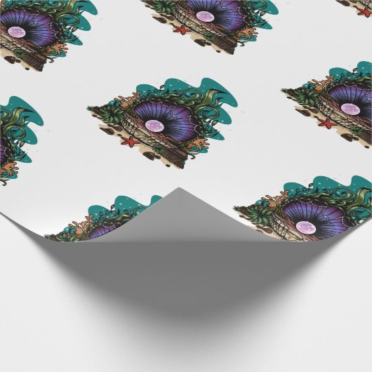 Pearl Of The Sea Cadeaupapier (Hoek)