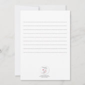 Pearl of Wisdom Mermaid Coloring Briefkaart (Achterkant)