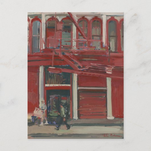 Pearl Paint shop Manhattan Briefkaart (Voorkant)