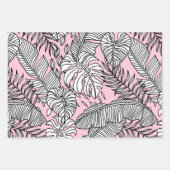 Pearl Palms Gift Wrap Inpakpapier Vel (Voorkant 3)