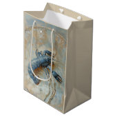 Pearl - papieren zak medium cadeauzakje (Voorkant Gekanteld)