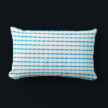 Pearl Patronen White Sky Blue Stylish Decor Cadeau Buitenkussen<br><div class="desc">Ontworpen met elegante en unieke witte parelpatronen in een blauwe achtergrond. U kunt de kleuren wijzigen zoals u wilt.</div>