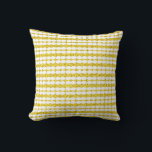 Pearl Pattern White Golden Gold Glittery Decor Buitenkussen<br><div class="desc">Ontworpen met elegante en unieke witte parelpatronen in een gouden achtergrond van glitterij! Maakt een groot geschenk of een feestplezier!</div>