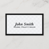 Pearl Quilt Neurse Practitioner Visitekaartje (Voorkant)