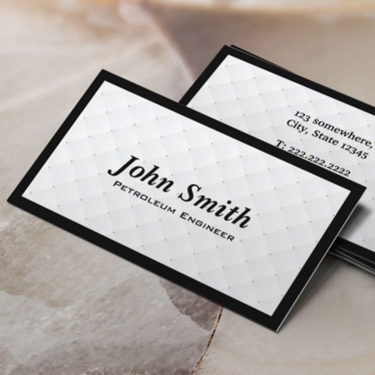 Pearl Quilt Petroleum Engineer Visitekaartje