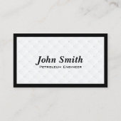 Pearl Quilt Petroleum Engineer Visitekaartje (Voorkant)