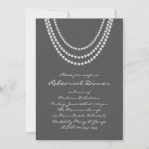 Pearl Rehearsal Dinner Invite 1920 - grijs