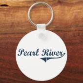 Pearl River New York Classic Design Sleutelhanger (Voorkant)
