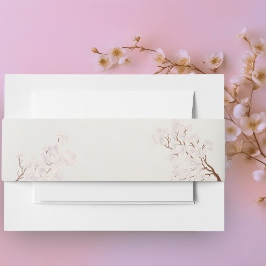 Pearl Romance bruiloft Uitnodigingen Wikkel