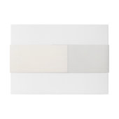 Pearl Romance bruiloft Uitnodigingen Wikkel (Achterkant Voorbeeld)