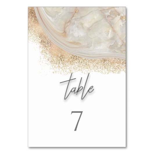 Pearl roos goudmarmer agate kalligrafie kaart (Achterkant)