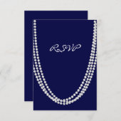 Pearl RSVP uit 1920 - blauw (Voorkant / Achterkant)