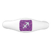 Pearl Sagittarius Zodiac Sign Fuchsia Digital Camo Keramische Ladegreep (Voorkant)