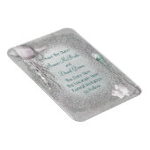 Pearl Seashell Beach Bruiloft Save The Date Magnet Magneet (Rechterzijde)