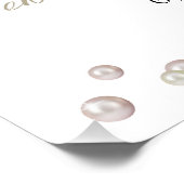 Pearl & Shell Pearlcore Miss naar MRS Vrijgezellen Perfect Poster (Hoek)