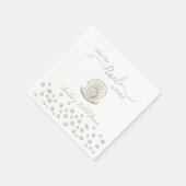 Pearl & Shell Pearlcore Miss naar MRS Vrijgezellen Servet (Hoek)