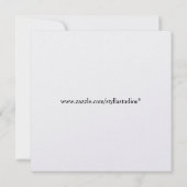 Pearl Shimmer Kaart 5,25 x 5,25 inch, inclusief en (Achterkant)