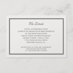 Pearl Shimmer-kaart Informatiekaartje