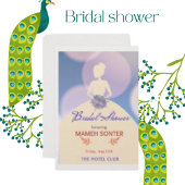 Pearl Shimmer Paper Roze Vrijgezellenfeest Kaart