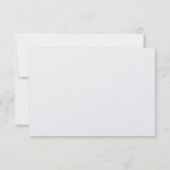 Pearl Shimmer Wedding RSVP-kaart RSVP Kaartje (Achterkant)