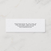 Pearl Slim Trendy Charming Visitekaartje (Achterkant)