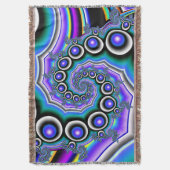 Pearl Spiral Sherpa Blanket Deken (Voorkant Verticaal)