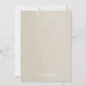 Pearl String Lights verlovingsfeestuitnodiging Kaart (Achterkant)