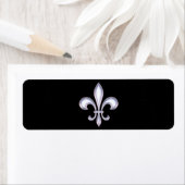 Pearl Style Fleur de Lis Etiket (Insitu)
