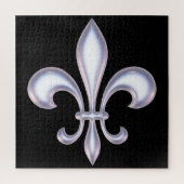 Pearl Style Fleur de Lis Legpuzzel (Verticaal)