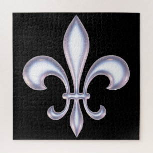 Pearl Style Fleur de Lis Legpuzzel