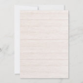 Pearl Sunflower Boots Engagement Party Uitnodiging (Achterkant)