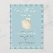 Pearl Swan Verjaardagscollectie Briefkaart (Voorkant)