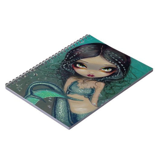 "Pearl Swirl Mermaid" Notitieboek (Linkerzijde)