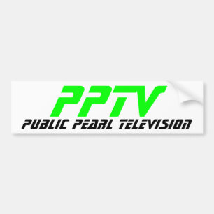 Pearl Television Bumpersticker