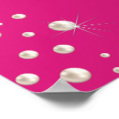 Pearl Theenmaal 40th Birthday Sign Poster (Hoek)