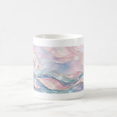 Pearl Tide Pastel Abstract Wave Mok (Center)