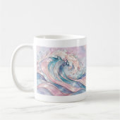 Pearl Tide Pastel Abstract Wave Mok (Links)